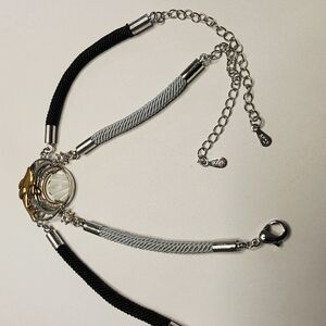Chic Silver and Gold Women's Bracelet